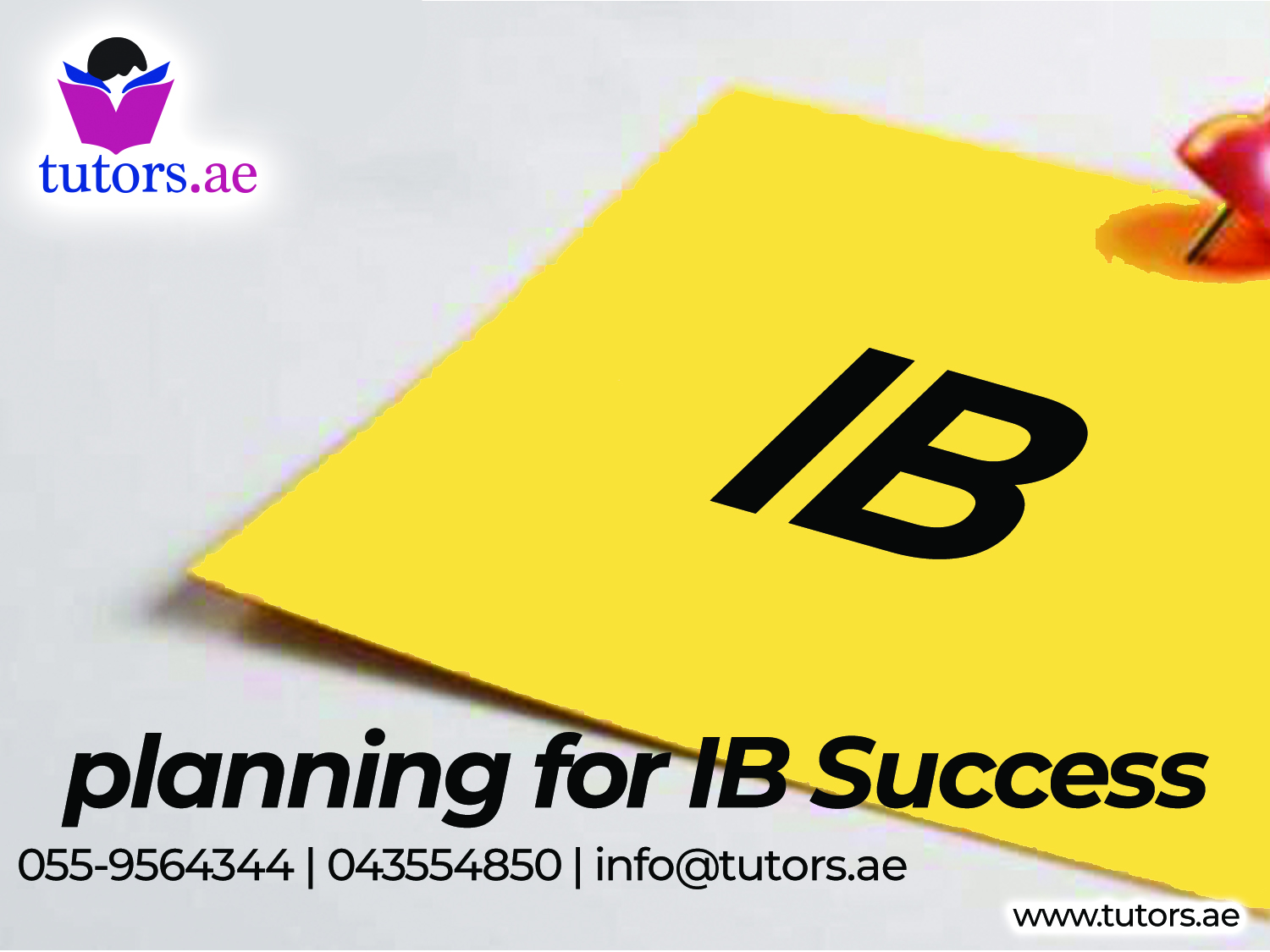 Planning for IB Sucess